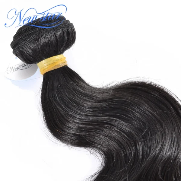 Malaysian Body Wave Bundles New Star 11A Hair Virgin Human Hair Weft Natural Color Unprocessed Thick Human Raw Hair Weaving - Image 5