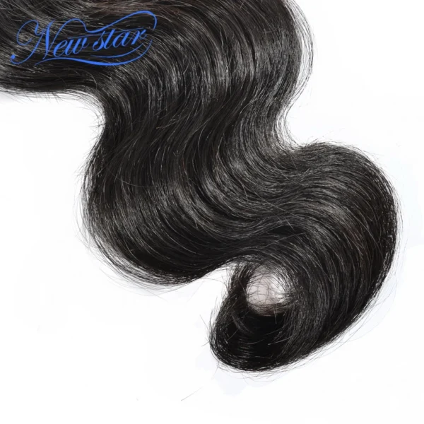 Malaysian Body Wave Bundles New Star 11A Hair Virgin Human Hair Weft Natural Color Unprocessed Thick Human Raw Hair Weaving - Image 6